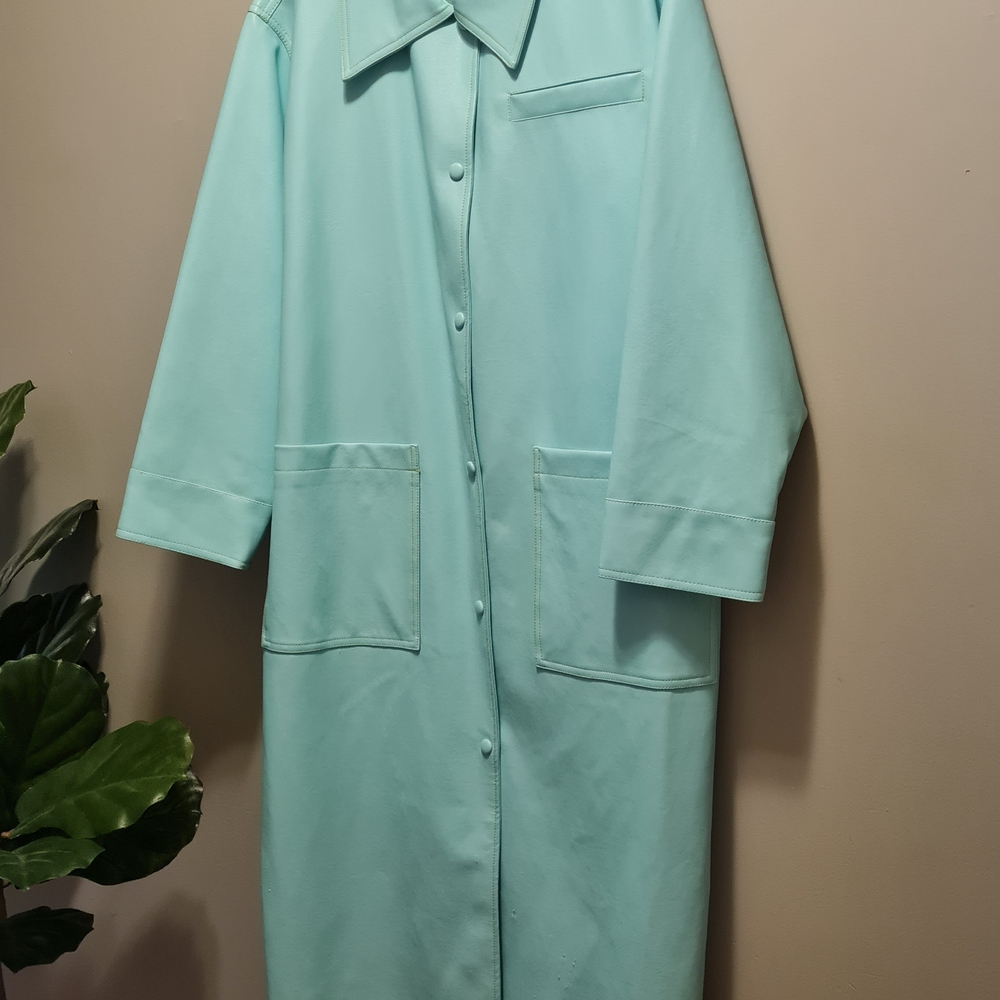 Aqua Long Coat